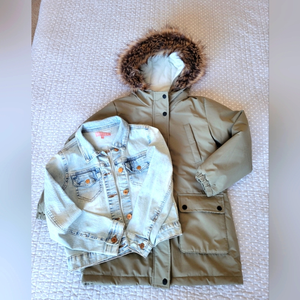Girls Size 7/8 Jacket Bundle. Amazing Condition.